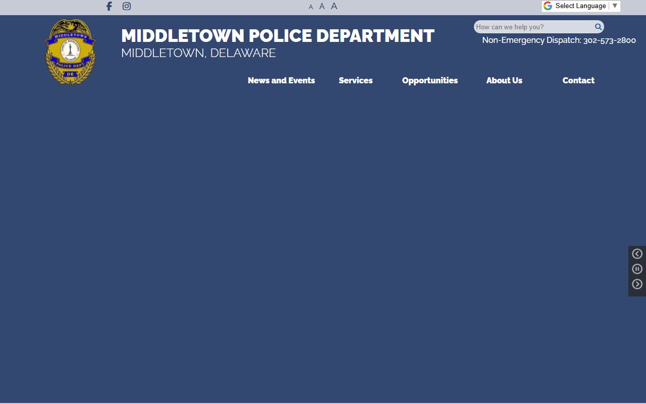 Middletown Police Department for Middletown Booking Releases